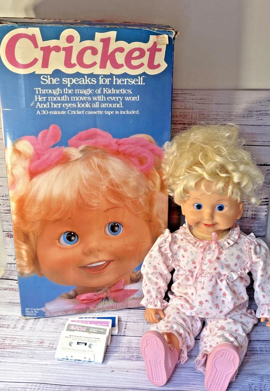 1985 Cricket Talking Doll 25